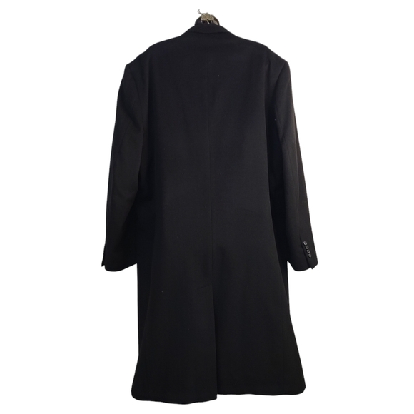 Nautica Men's Black Wool Peacoat Size 46R - Picture 2 of 9